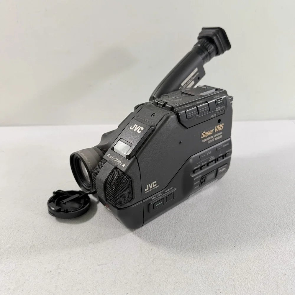 JVC GR-SX90U Compact Super VHS VHS-C Camcorder Video Camera AS IS UNTESTED